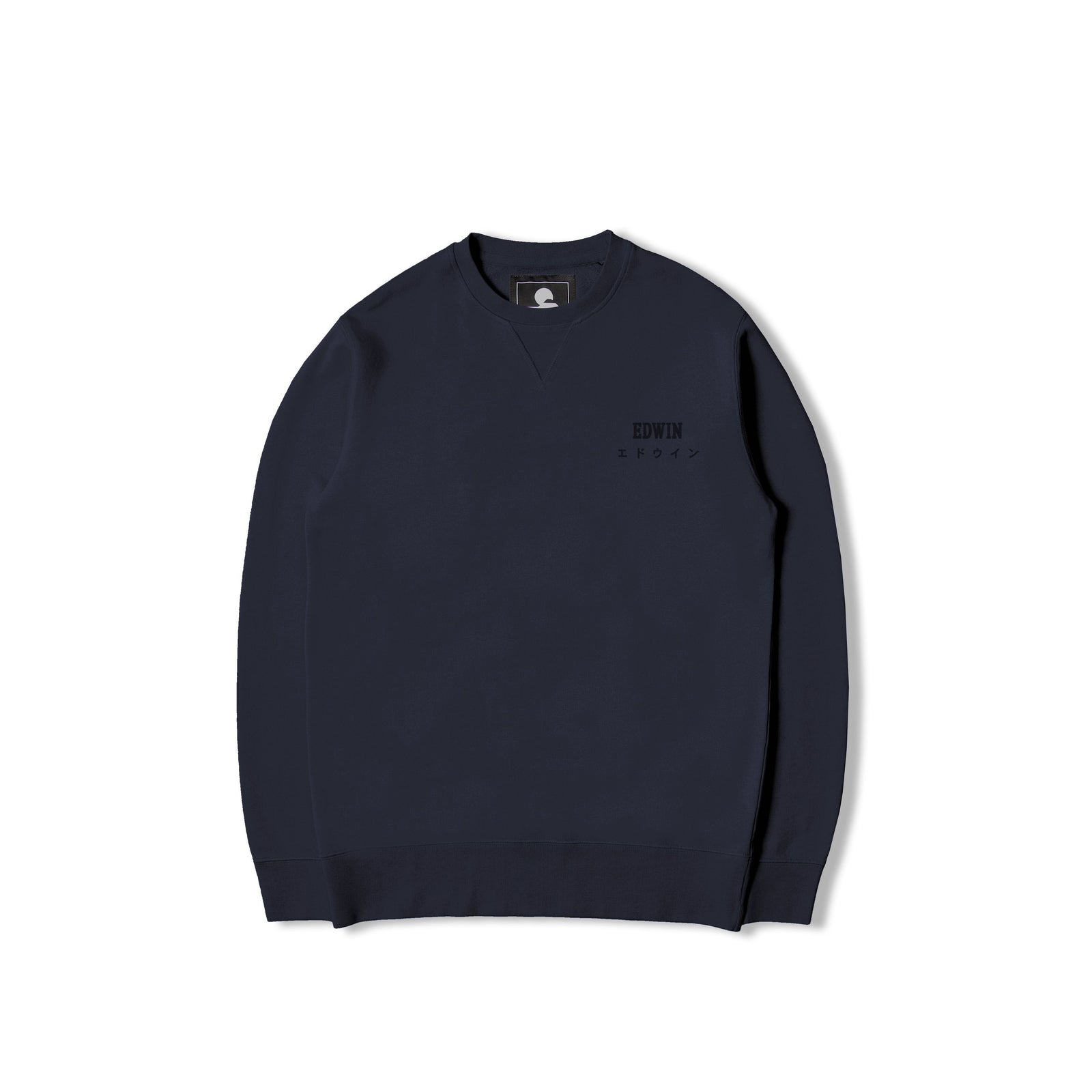 Edwin Base Crew - Navy Blazer