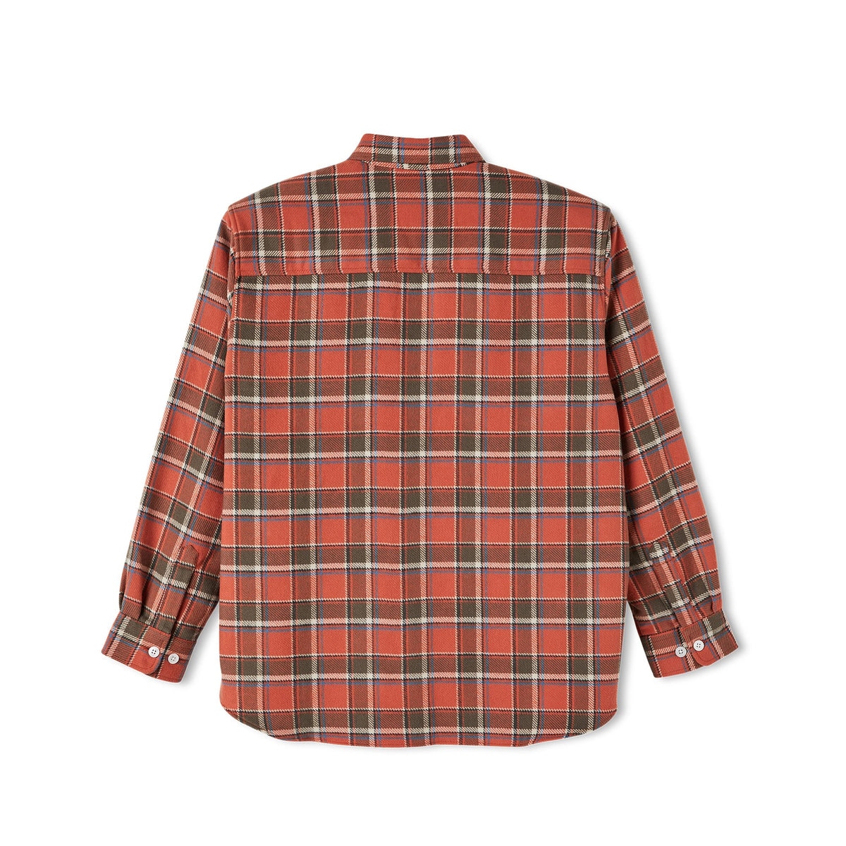 Polar Skate Co Flannel Shirt - Orange