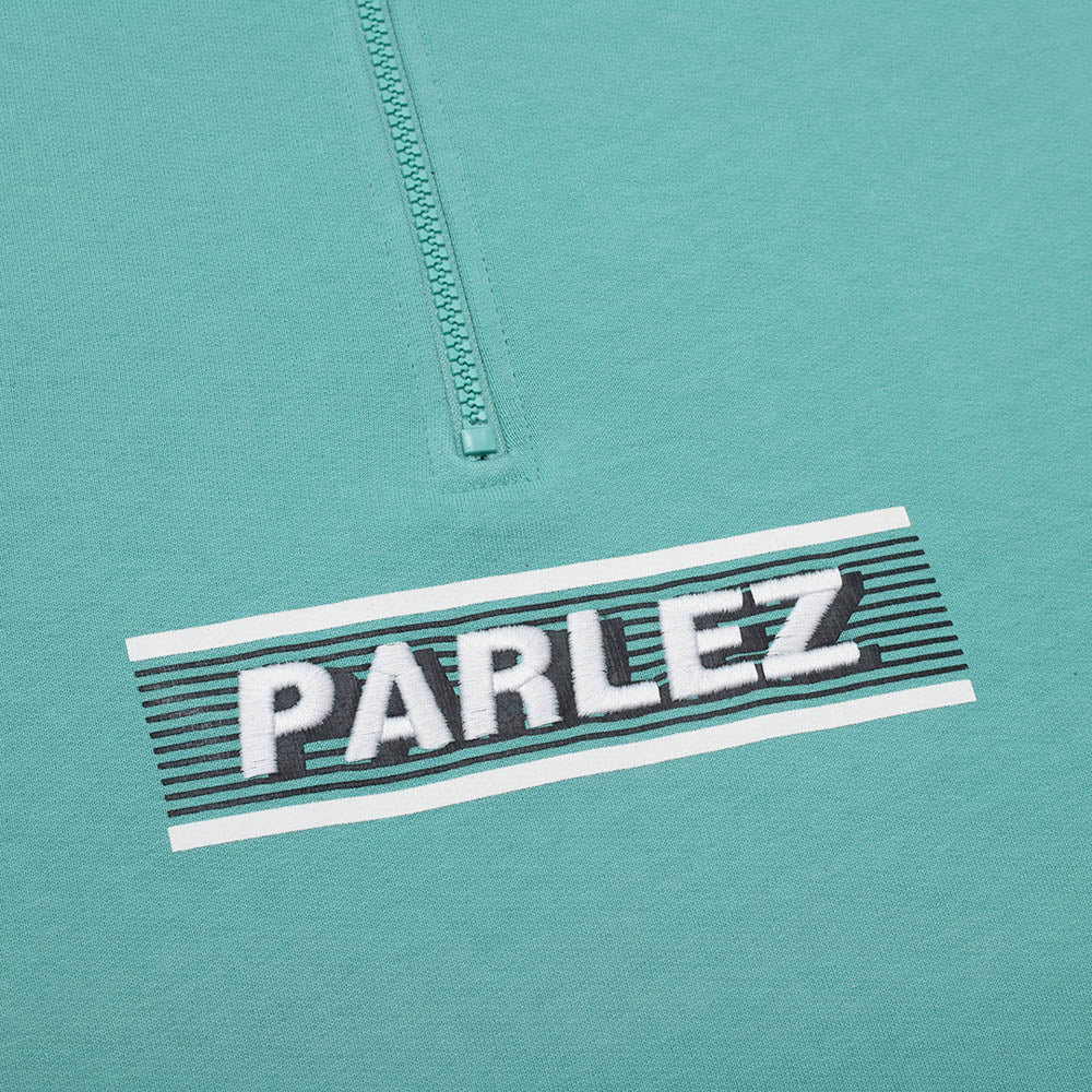 Parlez Salton 1/4 Zip - Dusty Aqua
