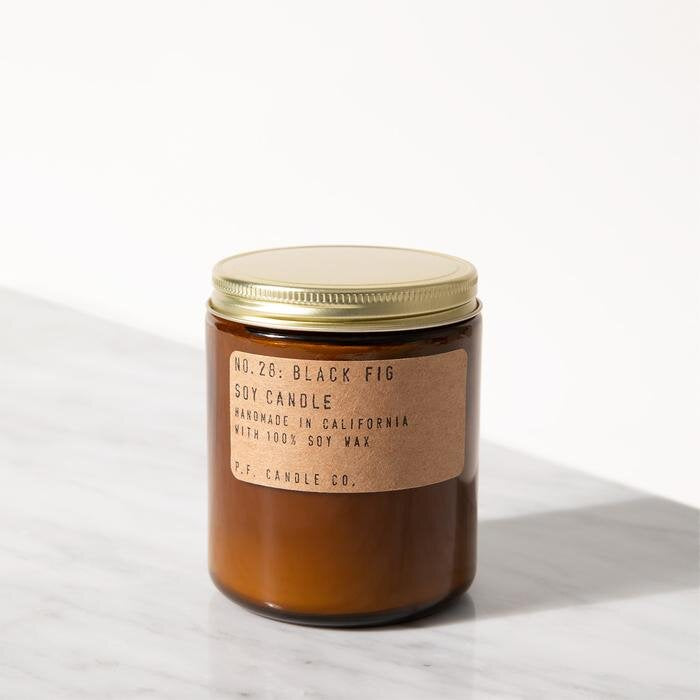 P.F. Candle Soy Candle Black Fig