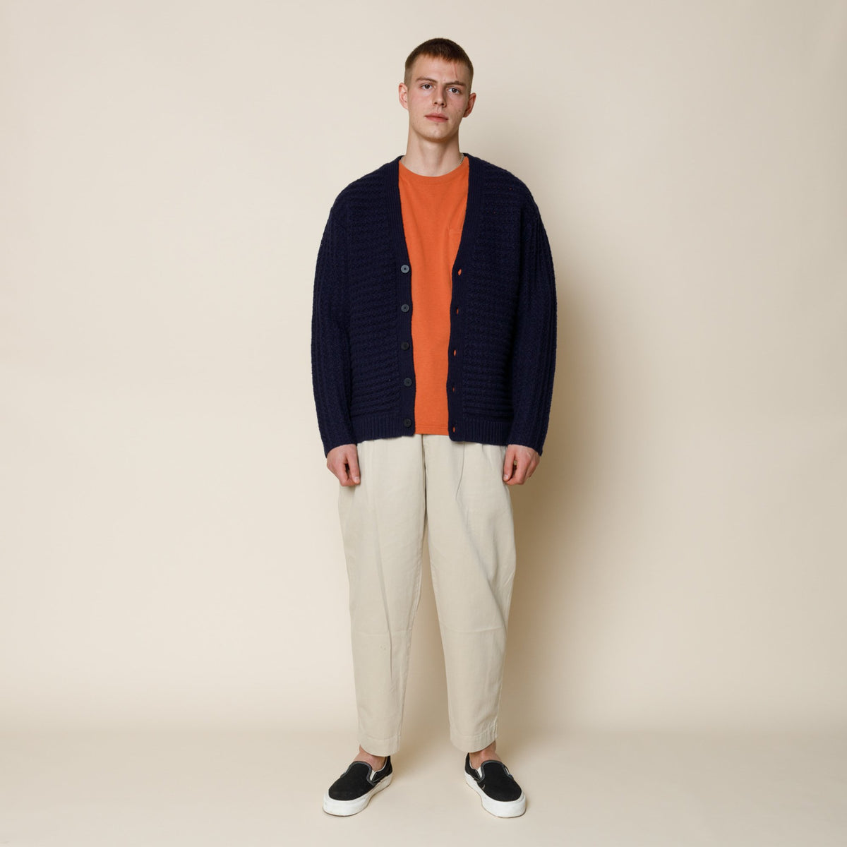 Folk Pocket Assembly T-Shirt Brick Red