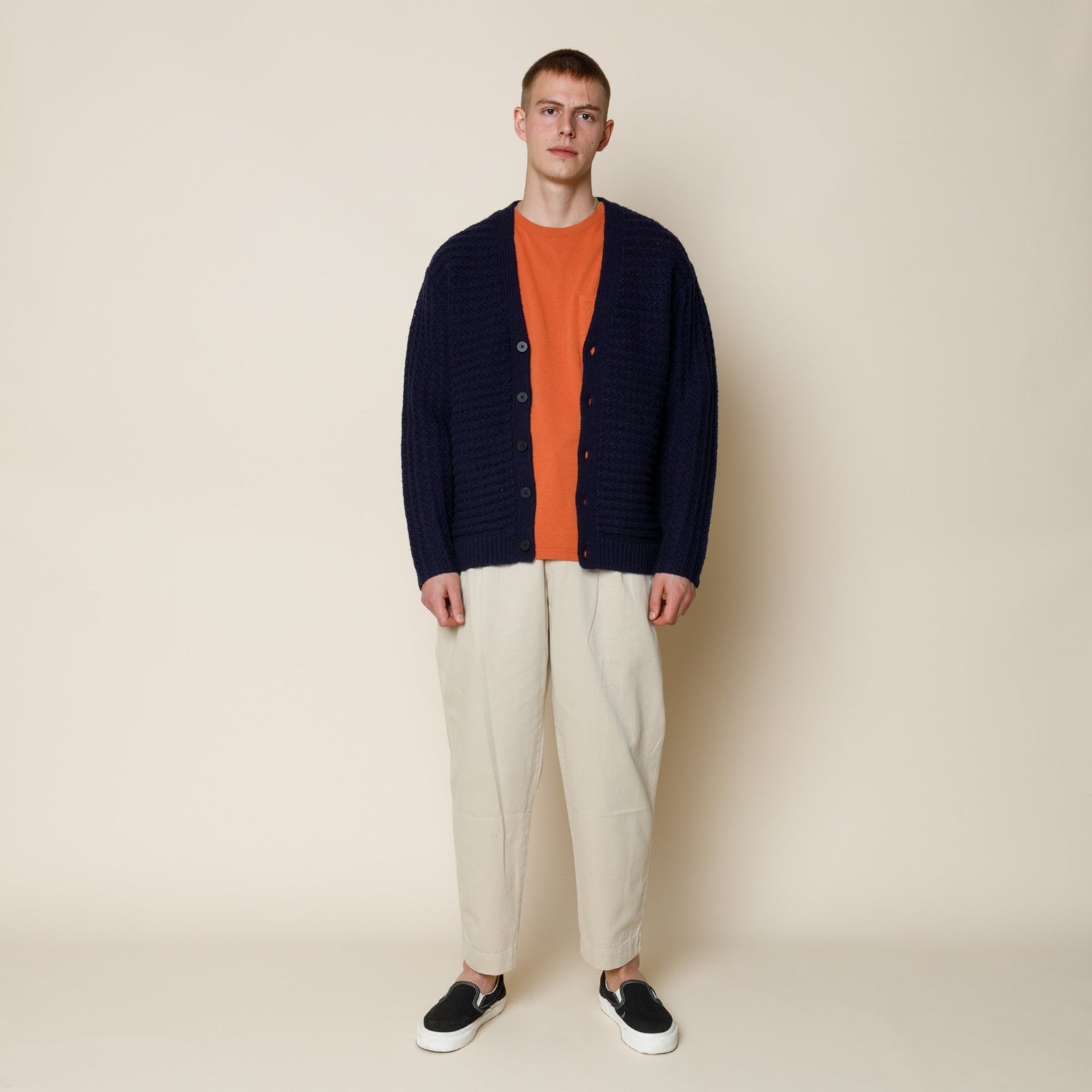 Folk Pocket Assembly T-Shirt Brick Red