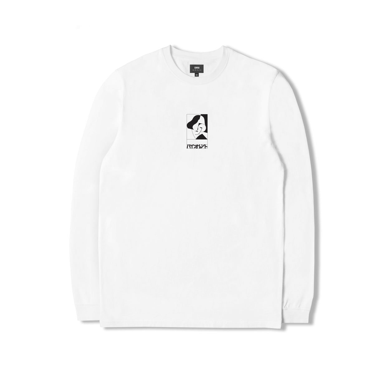 Edwin Violent Utsukushi LS T-Shirt - White