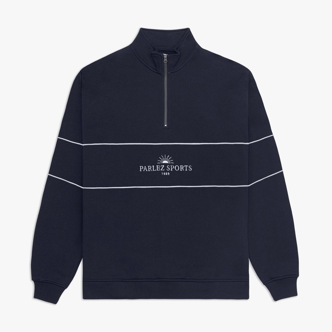 Parlez Signus 1/4 Zip - Navy