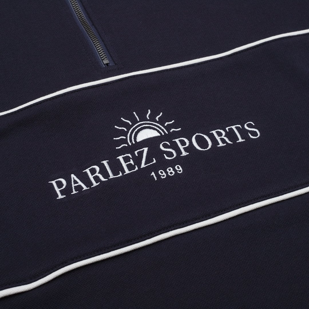 Parlez Signus 1/4 Zip - Navy