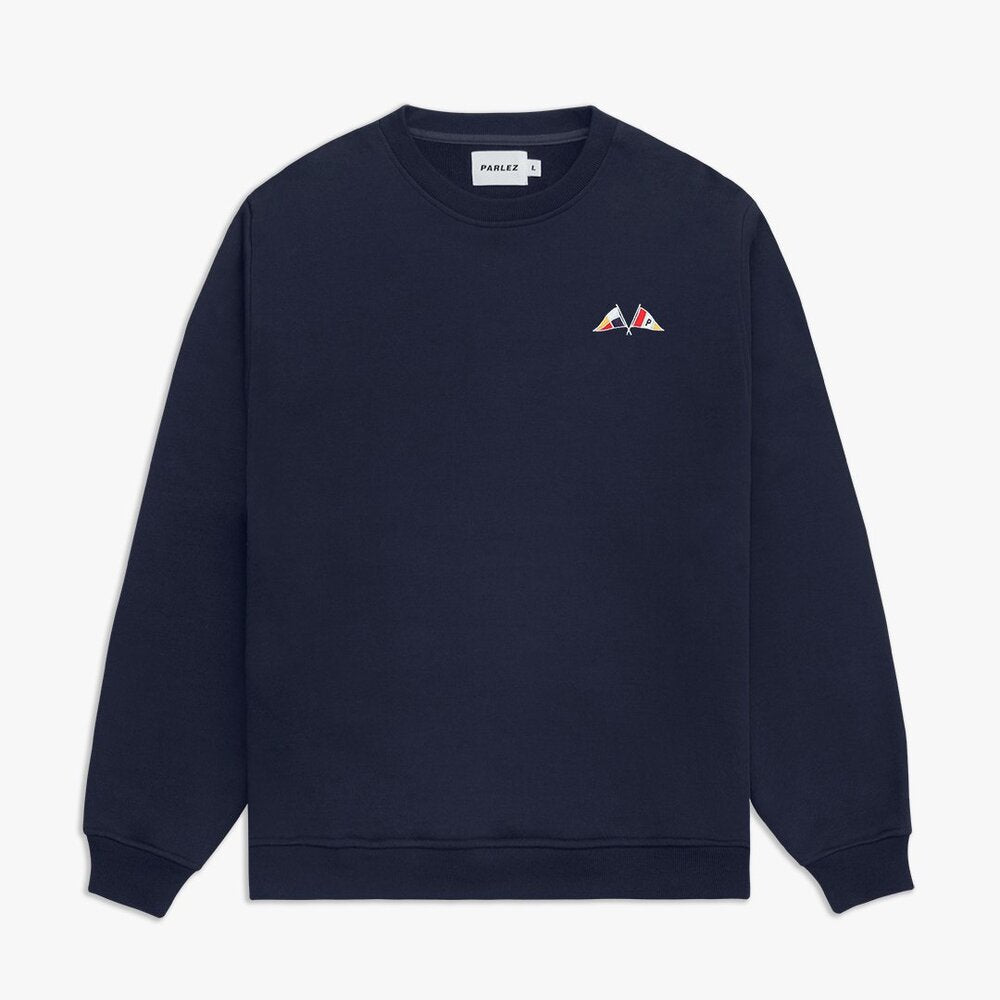Parlez Solent Sweat Navy