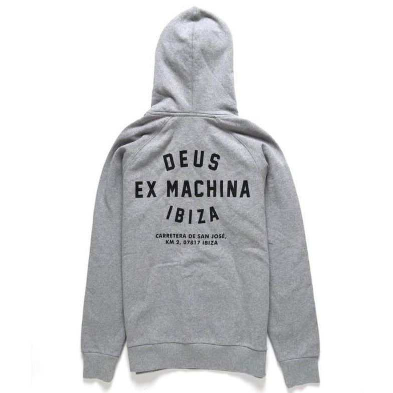 Deus Ex Machina Ibiza Address Hood - Grey Marl