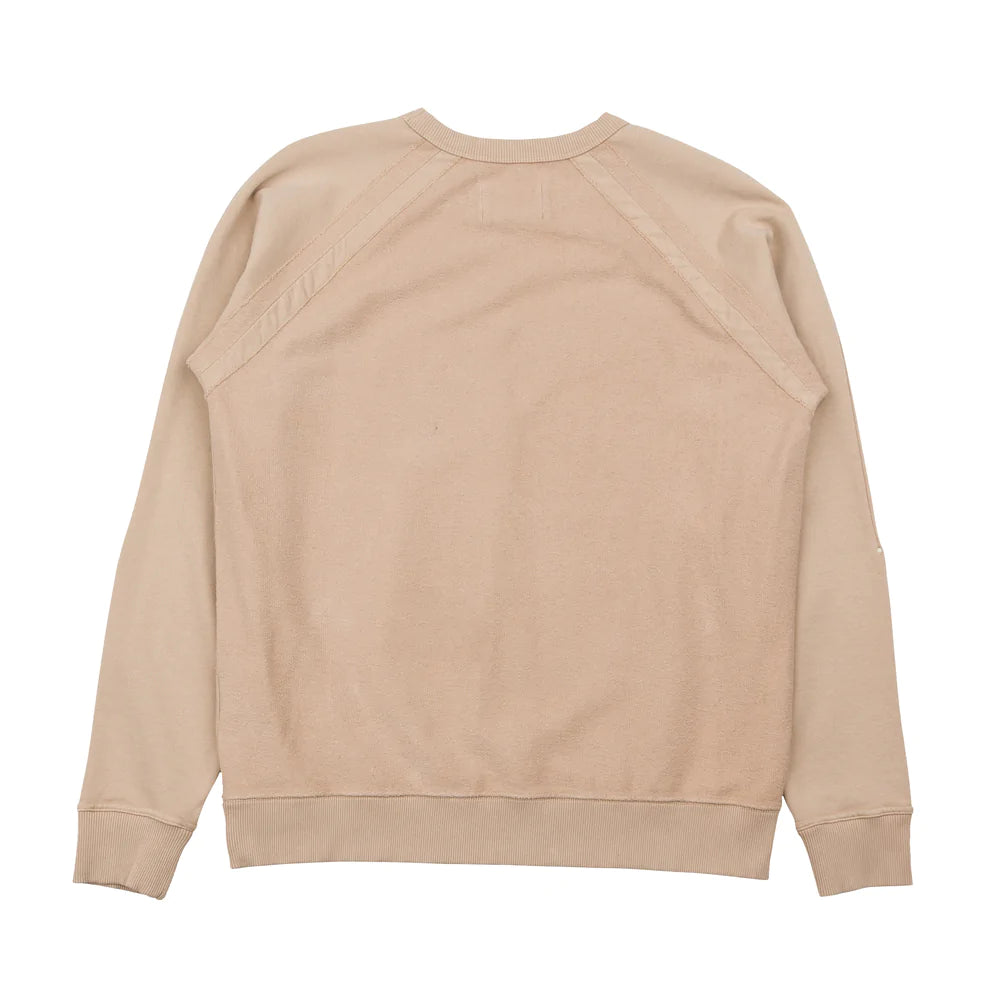 Folk Rework Rivet Sweat - Sand