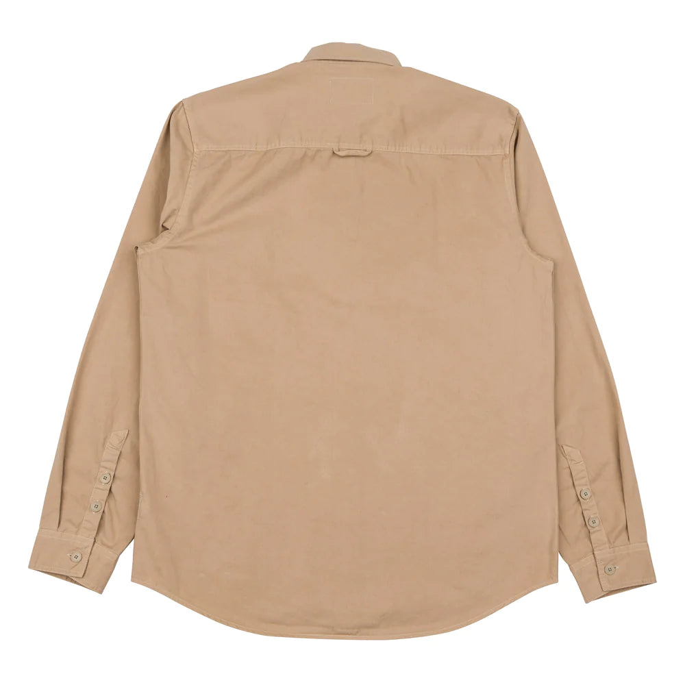 Folk Work Shirt - Tan Twill
