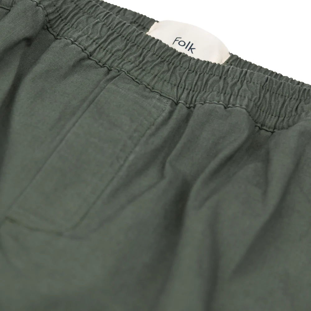 Folk Drawcord Assembly Pant - Dark Olive Ripstop