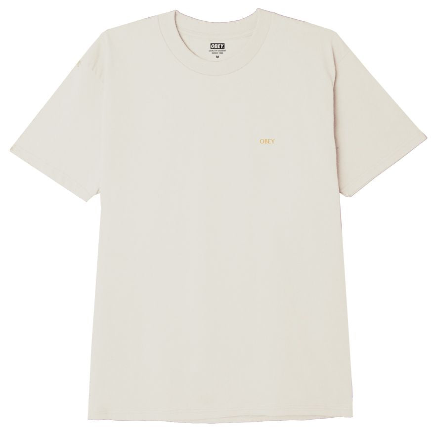 Obey Radiant Lotus T-Shirt - Cream