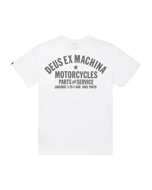 Deus Ex Machina Tokyo Address T-Shirt - White