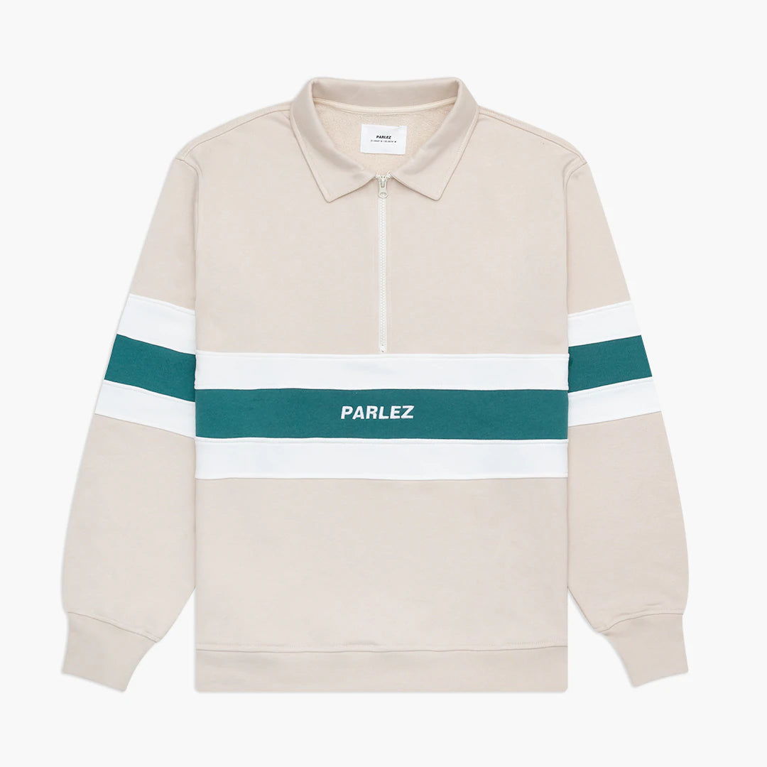 Parlez Tether 1/4 Zip - Ecru