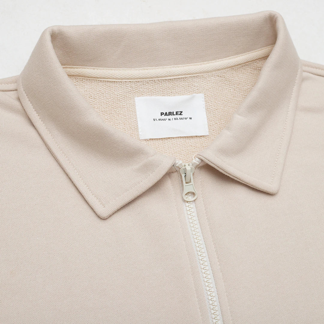 Parlez Tether 1/4 Zip - Ecru