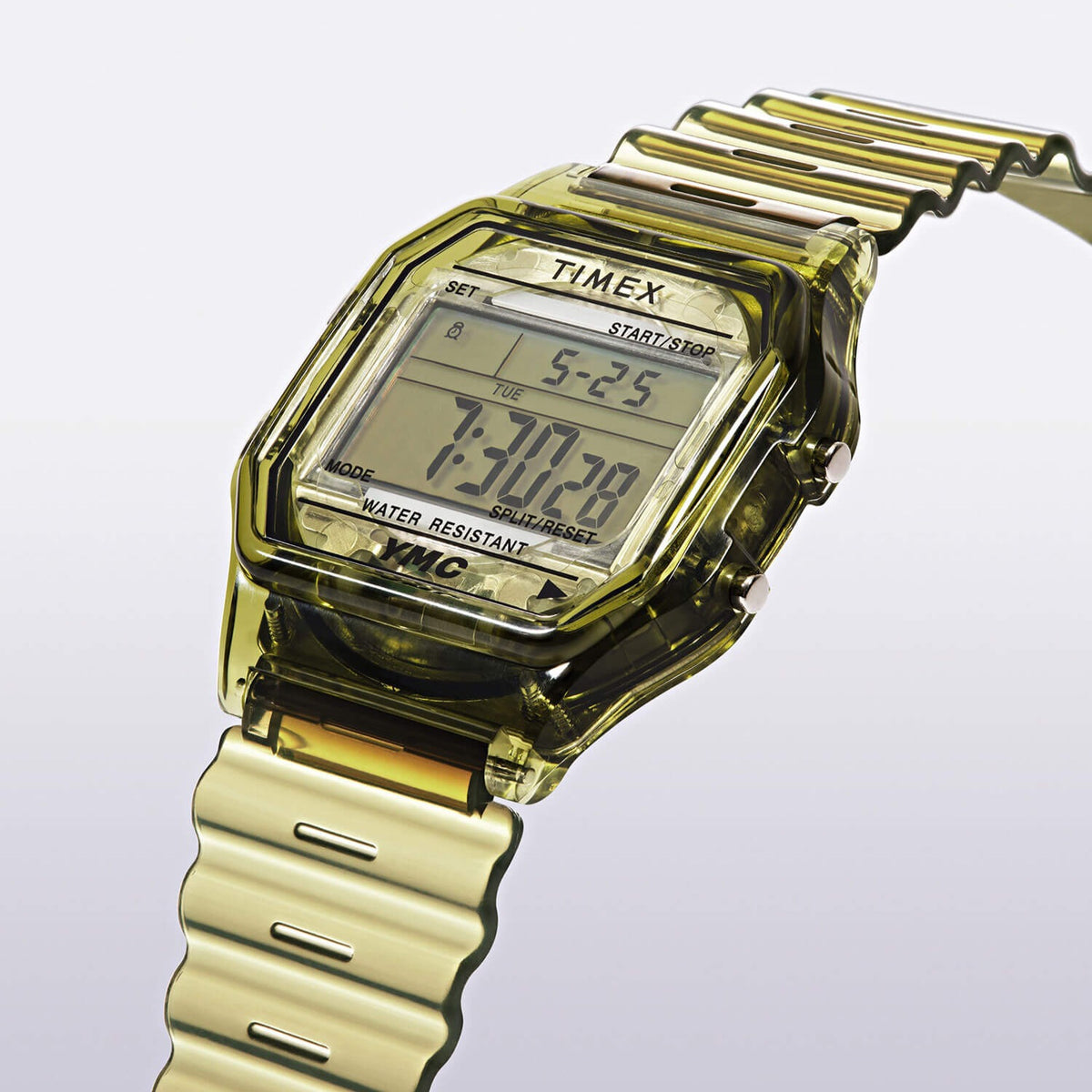 TIMEX X YMC 25TH ANNIVERSARY DIGITAL WATCH - OLIVE