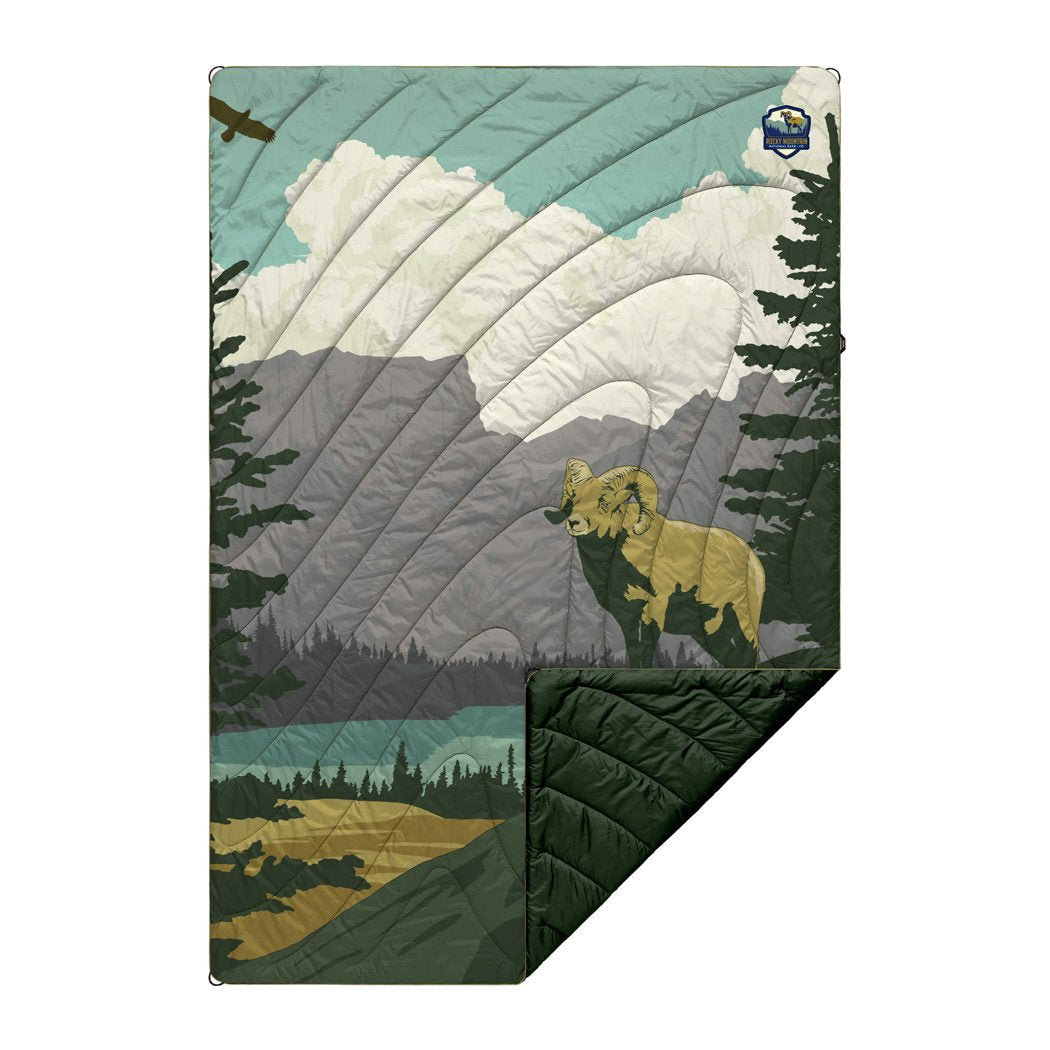 Rumpl Original Puffy Blanket - Rocky Mountain
