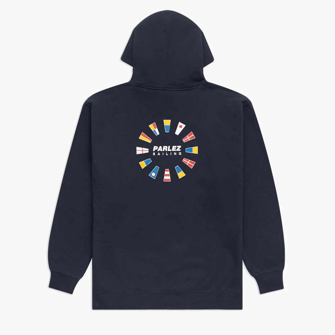 Parlez Tradewinds Hood - Navy
