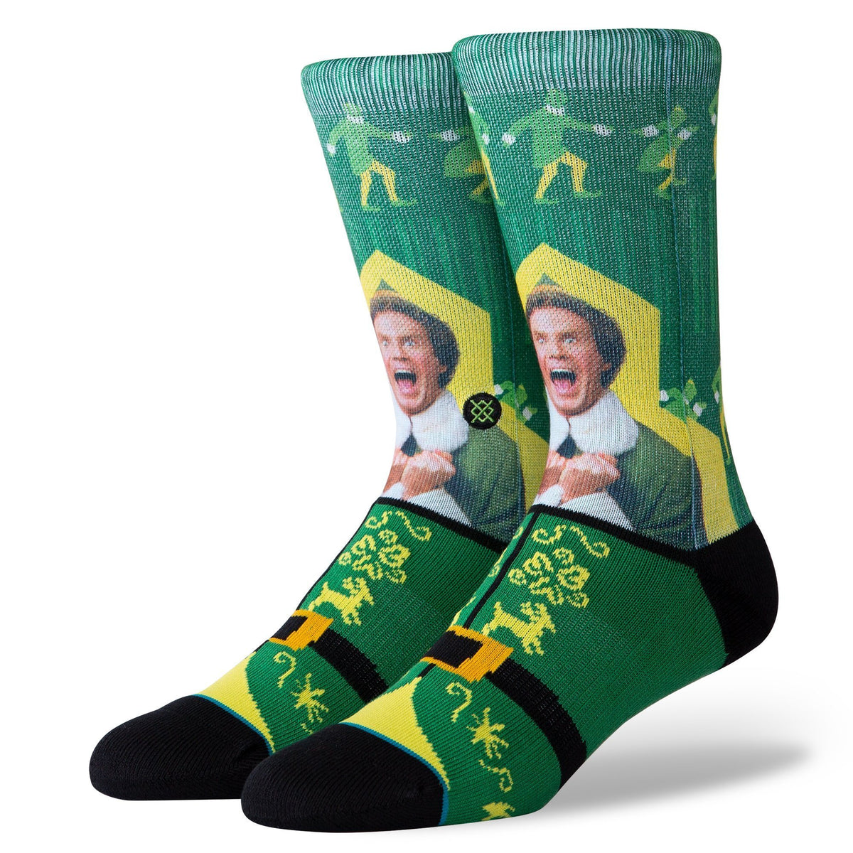 Stance I Know Him (Elf) Sock - Green