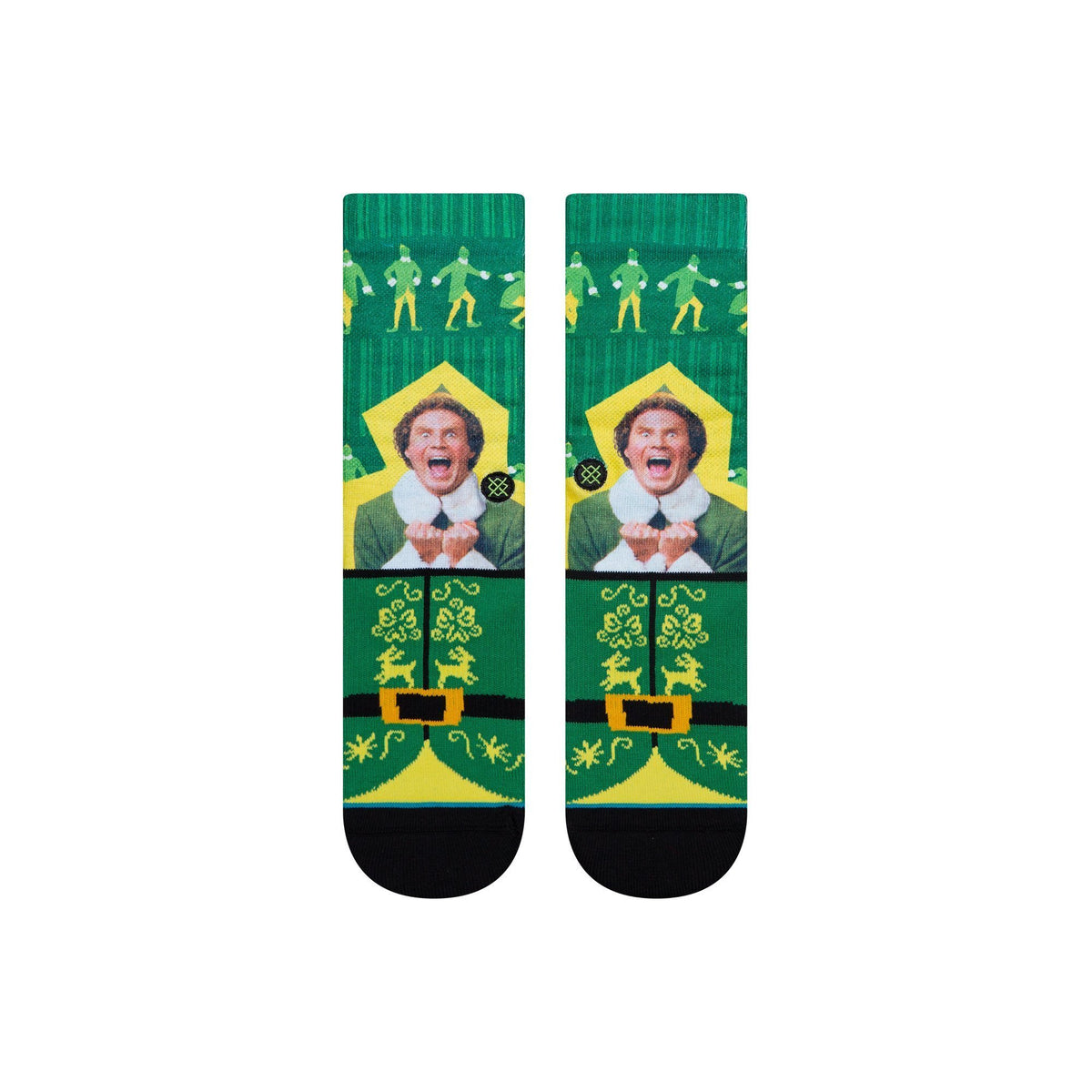 Stance I Know Him (Elf) Sock - Green