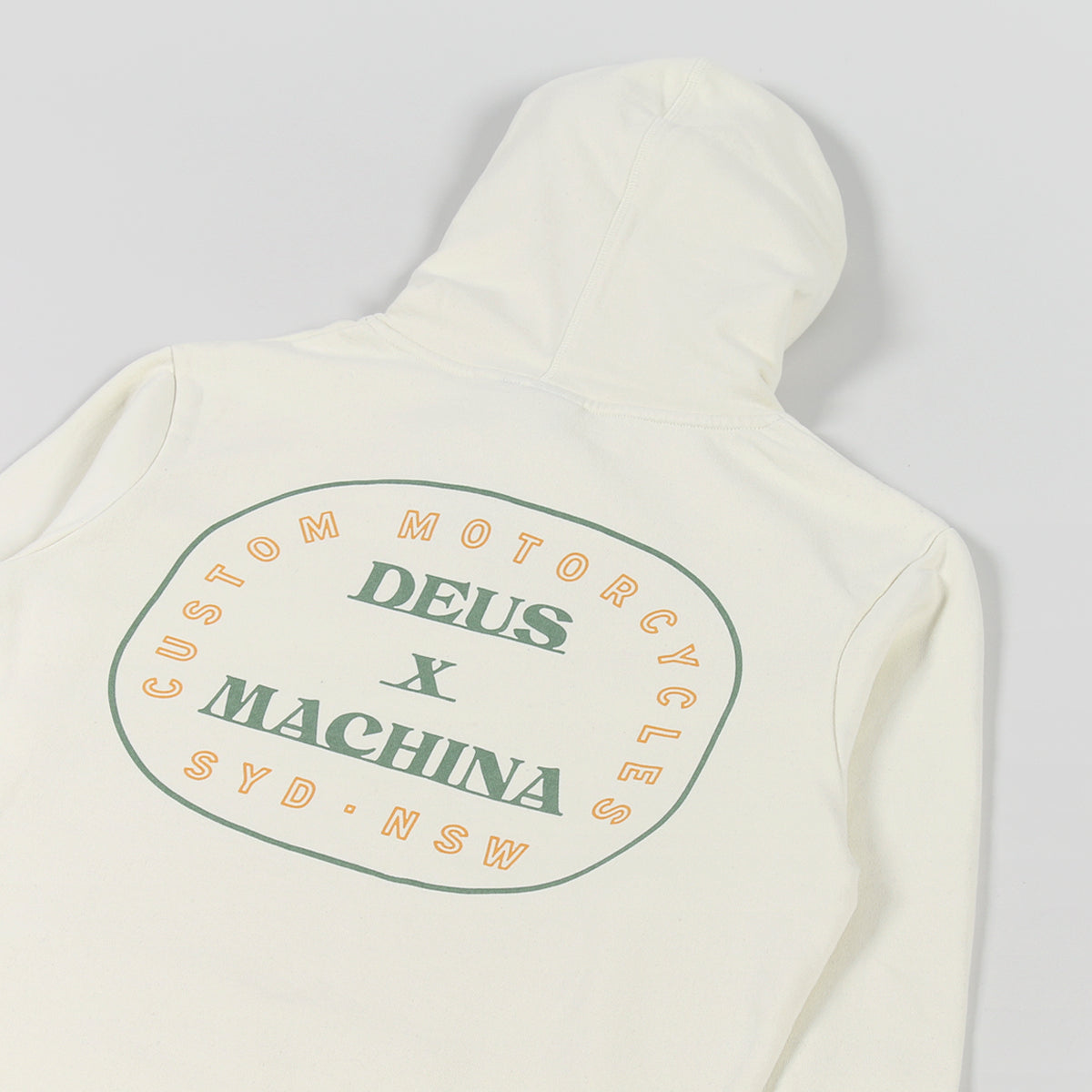 Deus Ex Machina Unshore Hoodie - Dirty White