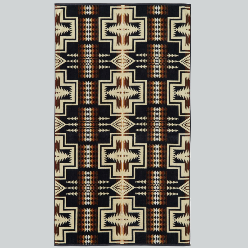 Pendleton Beach Towel Harding Black