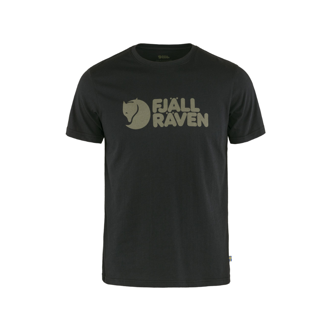 Fjallraven Logo T-Shirt - Black