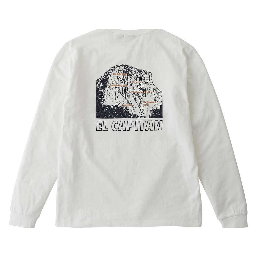 Gramicci El Capitan LS T-Shirt - White