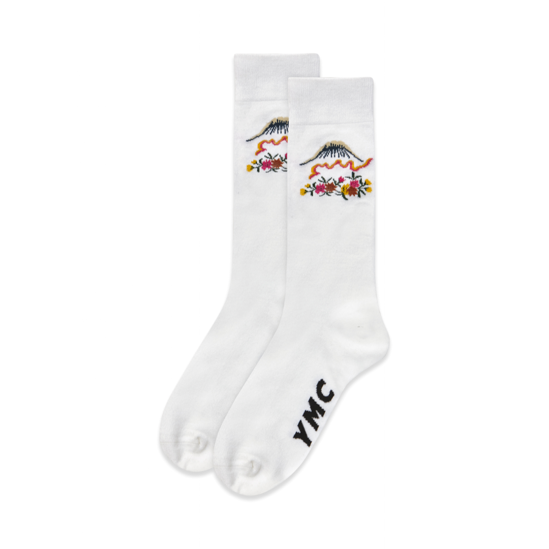 YMC Mountain Sock - Ecru