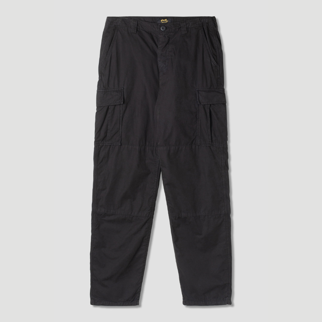 Stan Ray Cargo Pant - Black Poplin
