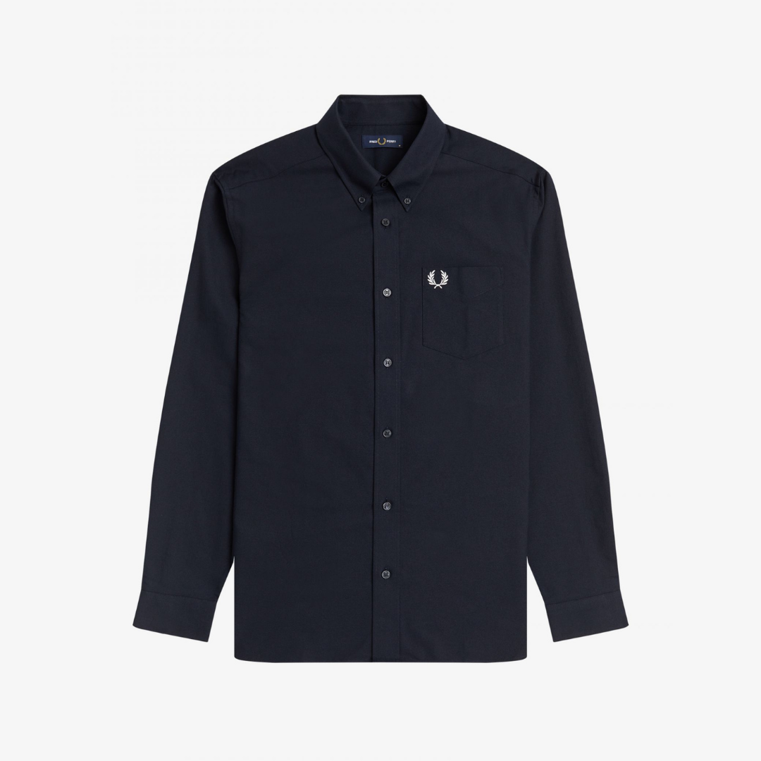 Fred Perry Oxford Shirt - Navy