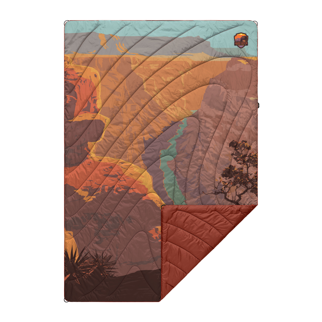 Rumpl Printed Puff - Grand Canyon
