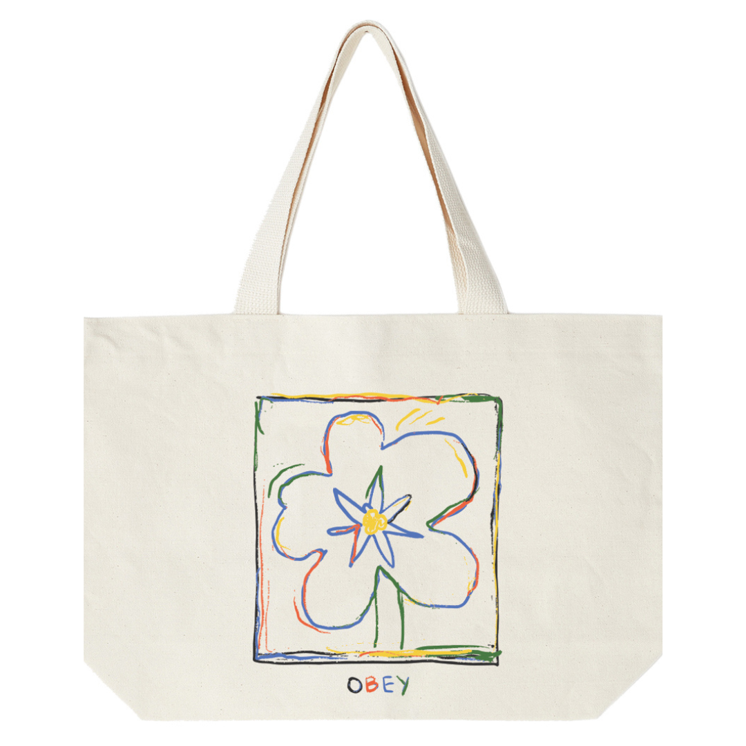 Obey Art School Tote - Natural