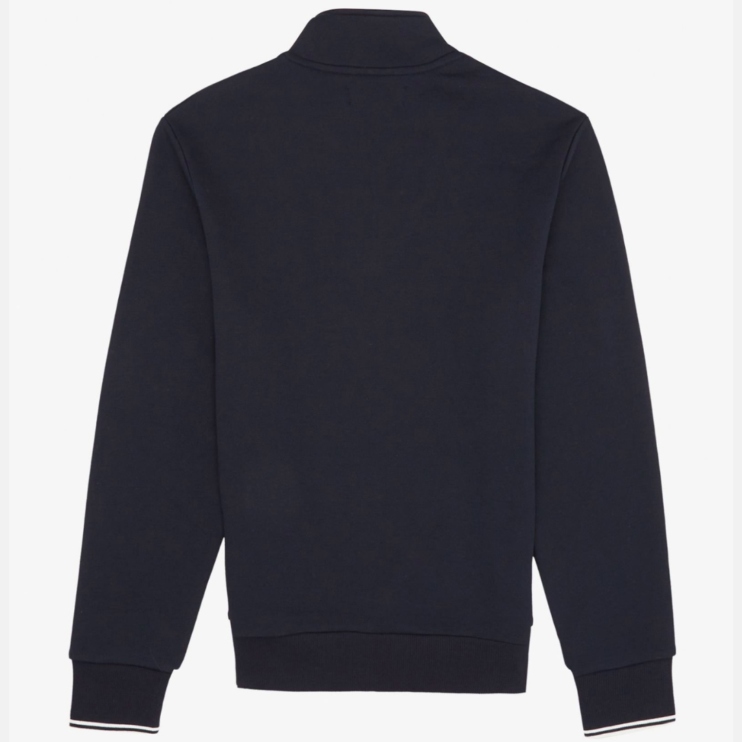 Fred Perry Half Zip Sweat - Navy