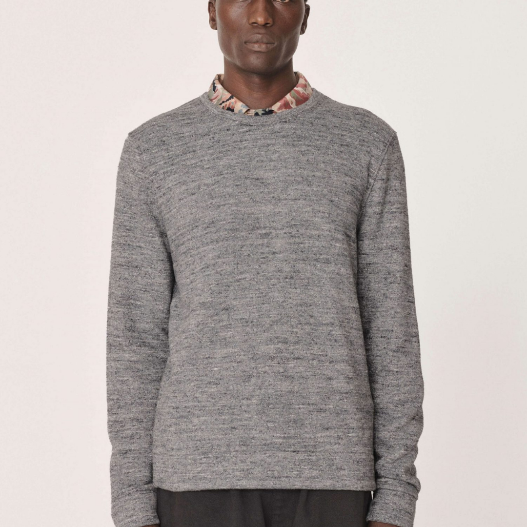 YMC X Cotton Marl Sweatshirt Grey Marl