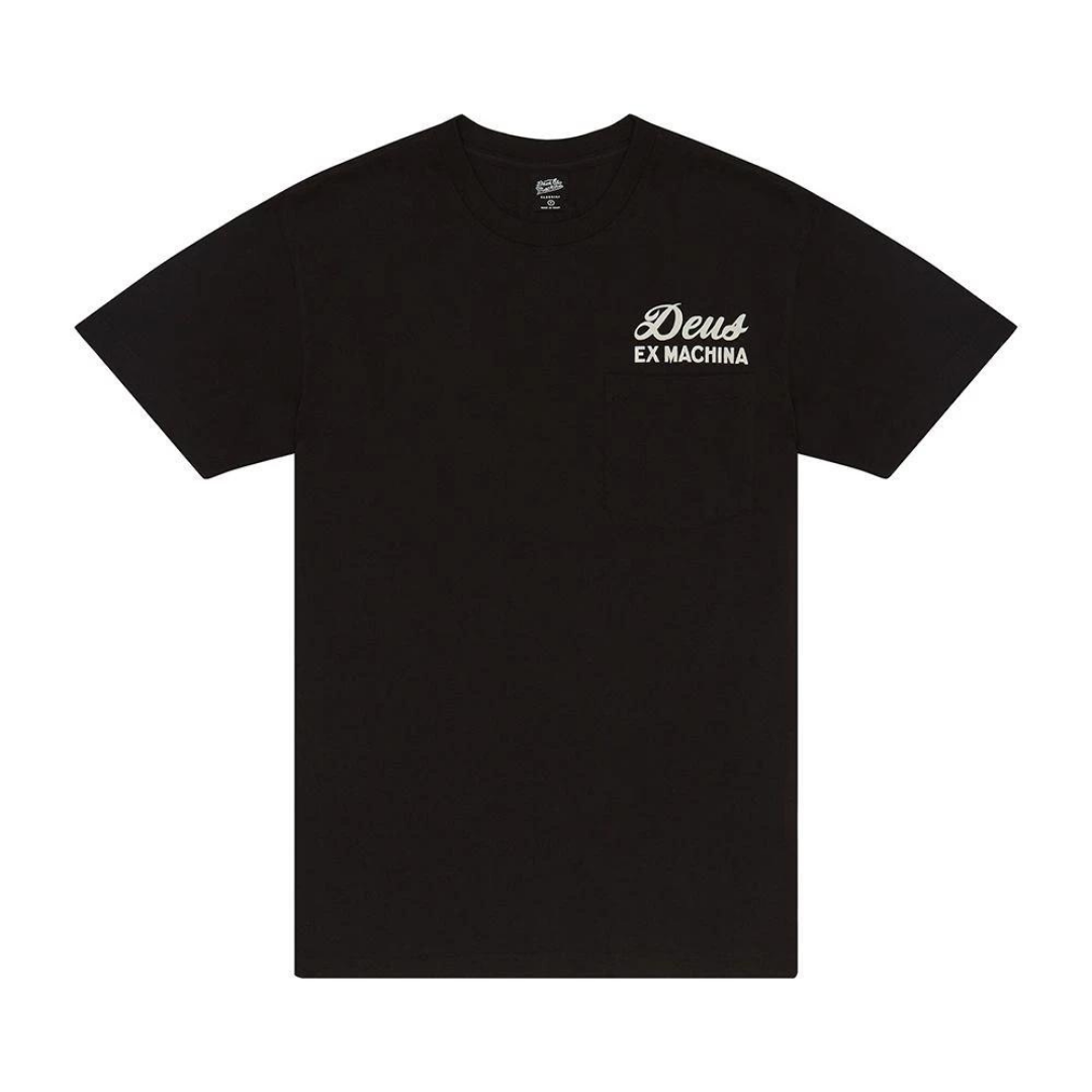 Deus Ex Machina Milan Address T-Shirt - Black