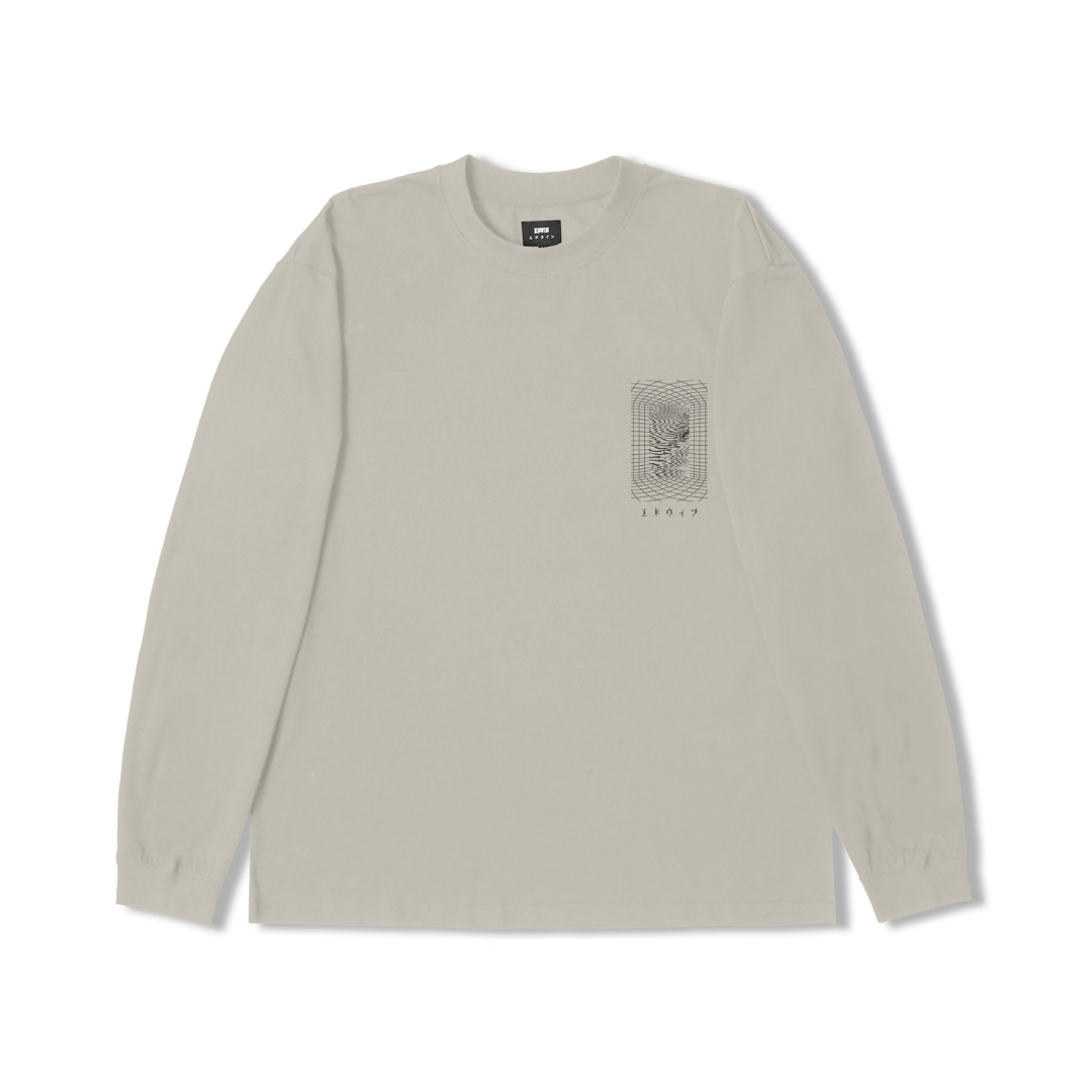 Edwin Images of Noise LS T-Shirt - Pelican
