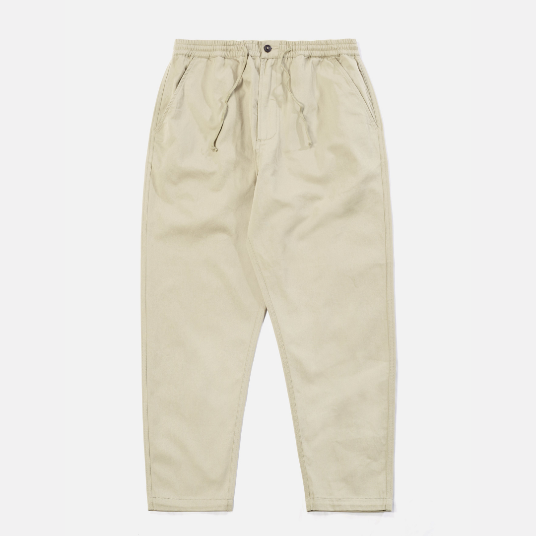 Universal Works Hi Water Trouser - Stone Twill