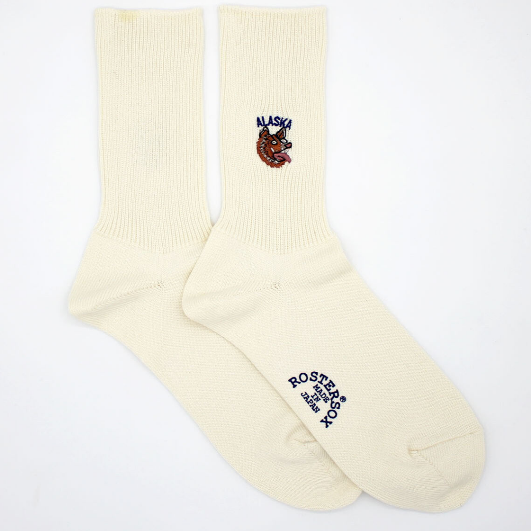 Rostersox Alaska Sock - White