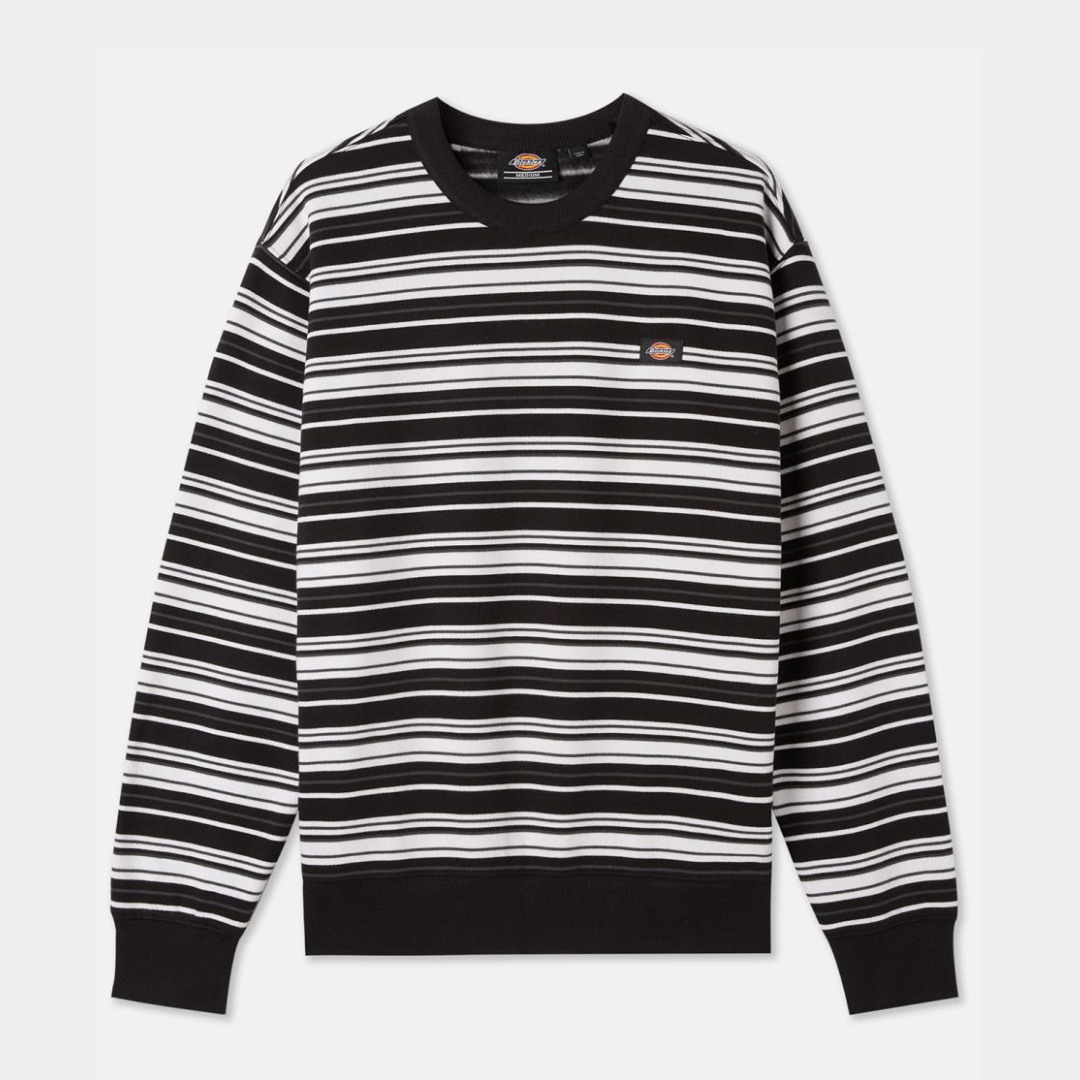 Dickies Westover Stripe Sweat - White