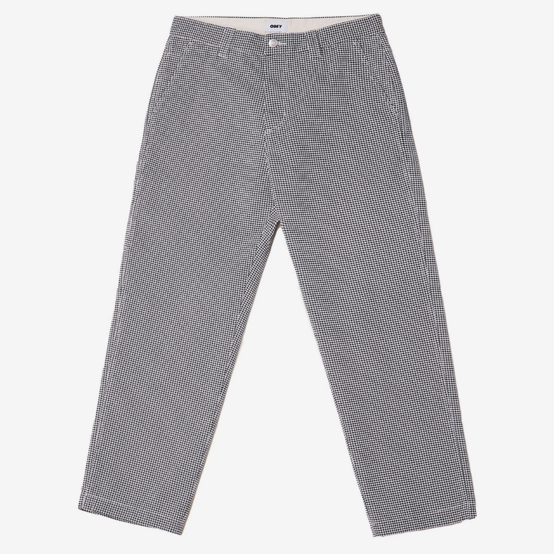 Obey Hardwork Carpenter Pant - Houndstooth