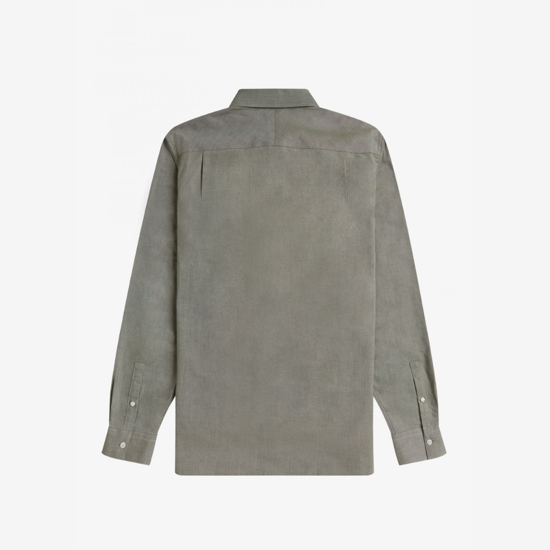 Fred Perry Oxford Shirt - Military Green
