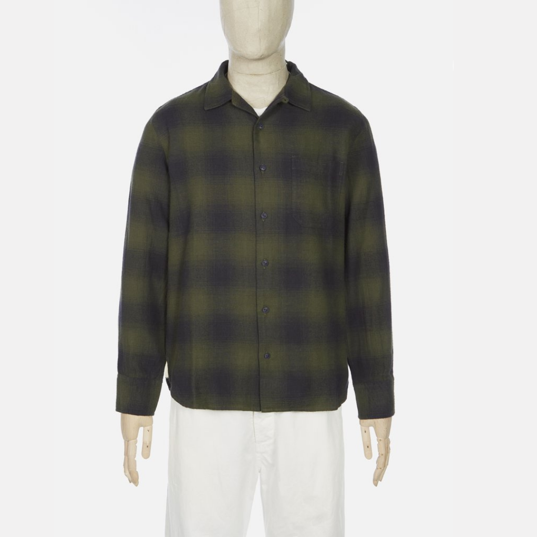 Universal Works Eastside Shirt - Olive Shadow