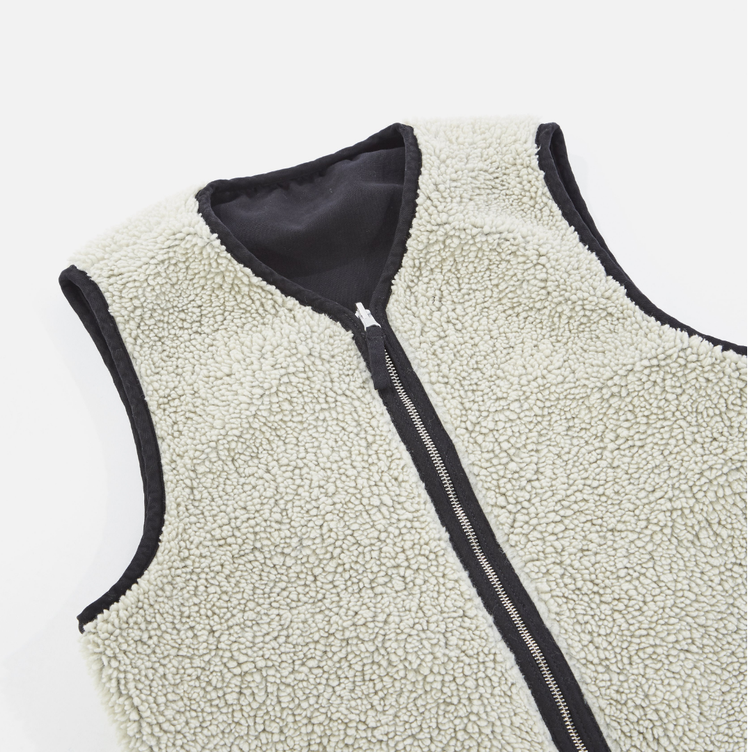 Universal Works Military Liner Gilet Black