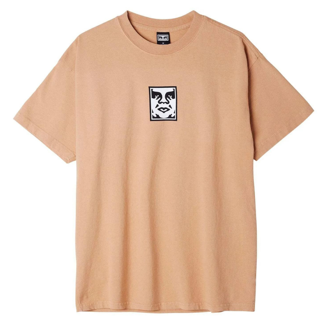 Obey Icon Heavyweight T-Shirt - Light Toffee