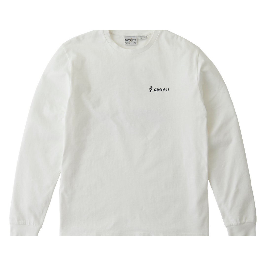 Gramicci El Capitan LS T-Shirt - White
