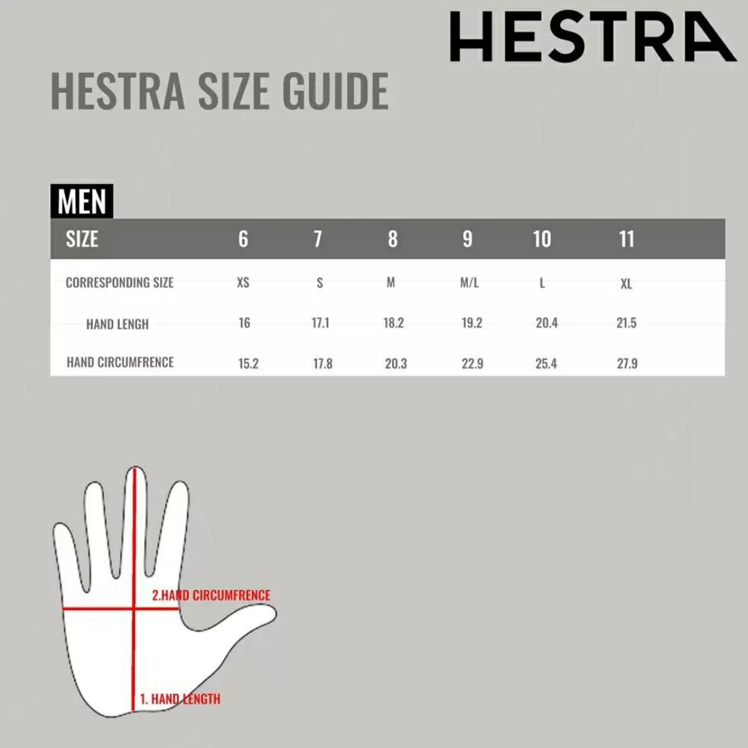 Hestra Primaloft Rib - Dark Brown