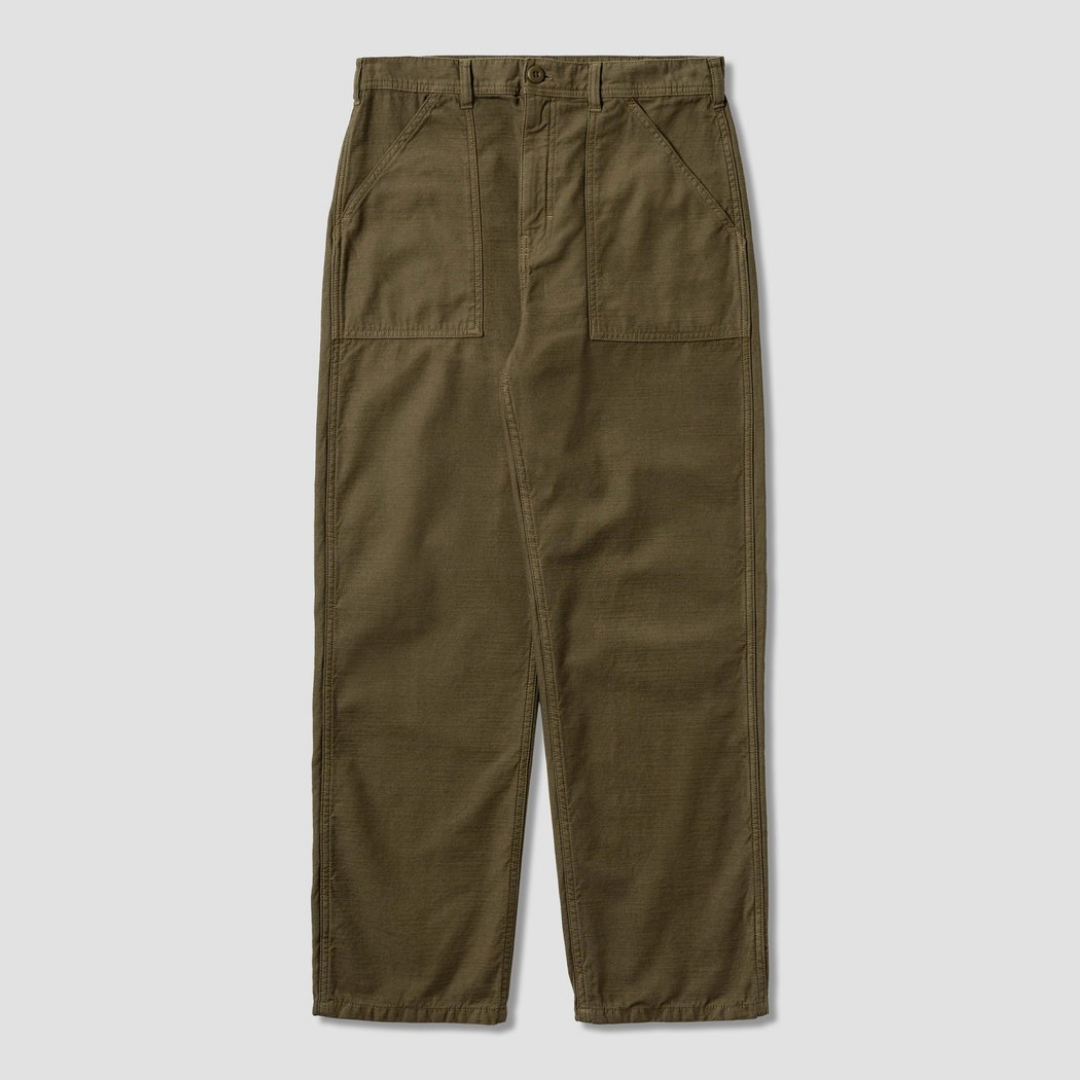 Stan Ray Fat Pant - Olive Sateen