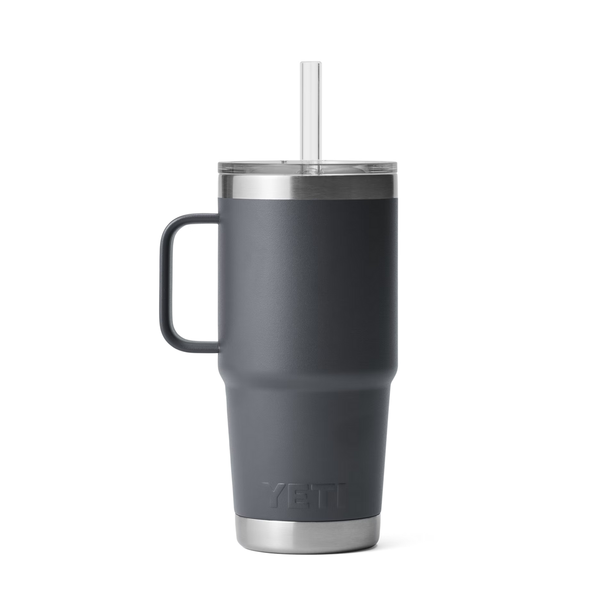 Yeti Rambler 25oz Straw Mug - Charcoal