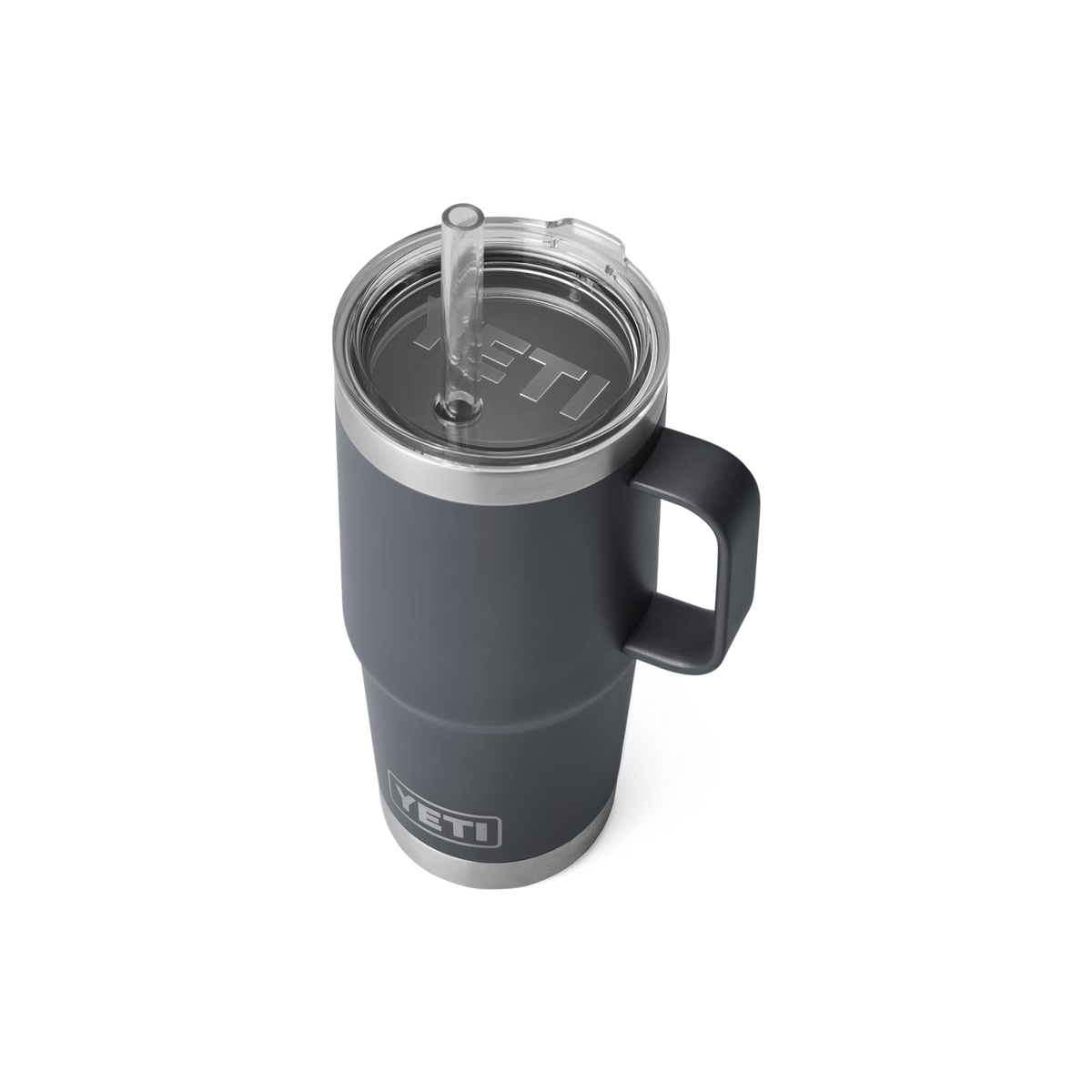 Yeti Rambler 25oz Straw Mug - Charcoal