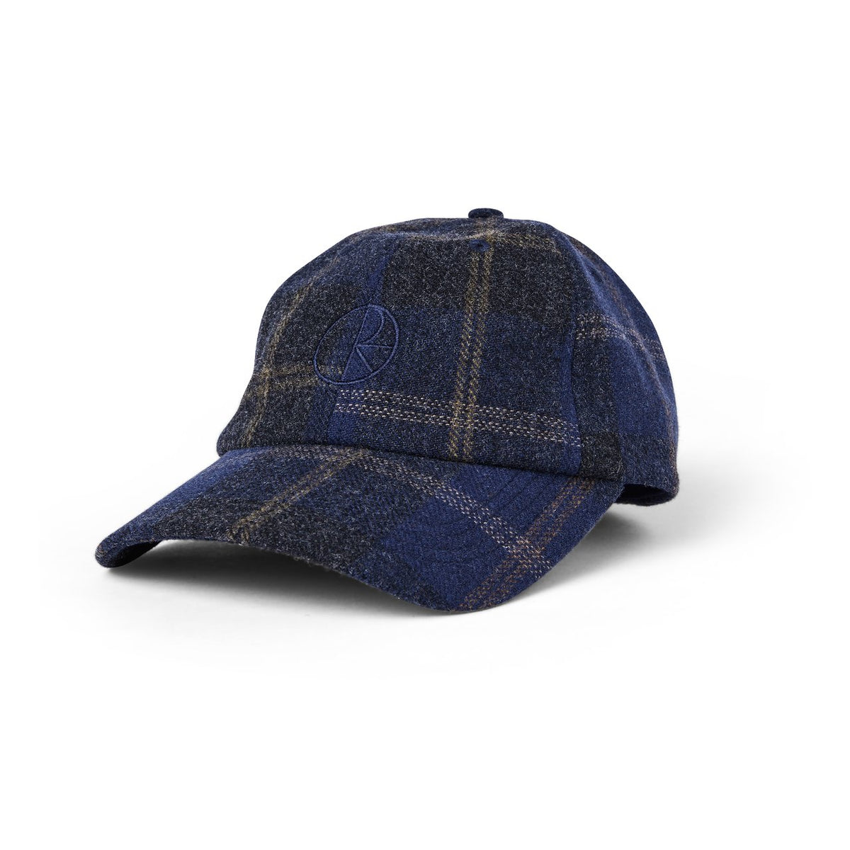 Polar Wool Stroke Logo Cap - Blue